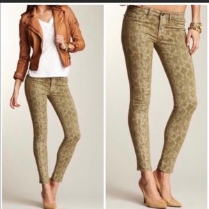 Rich & Skinny Python Print Skinny Jeans